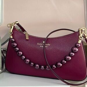 Kate Spade Burgundy Shoulder Bag